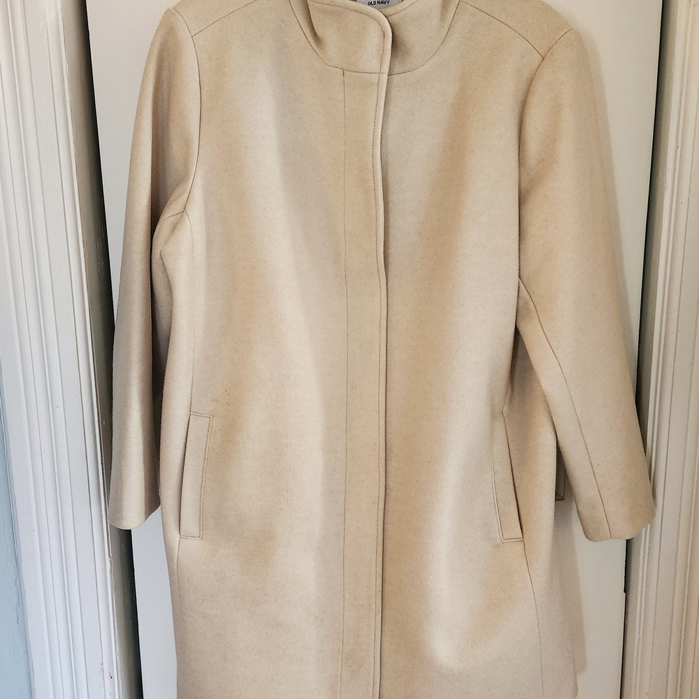 Old Navy Women's Cream Coat